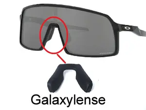Galaxylense Compatible Replacement Nose Pads for Oakley Sutro/ Sutro S/ Sutro Asian Fit/ Sutro Lite Sunglasses Silicone Nose Pieces Easy Install & Superior Comfort