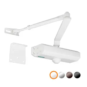 MARIE Size 2 Door Closer for Residential and Commercial,Adjustable Spring Hydraulic Door Closer for Light-Weight Door