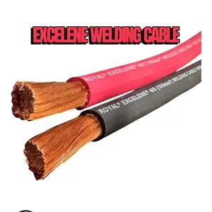 4/0 EXCELENE Welding Battery Cable Red or Black, 600v, EPDM jacket. USA MADE