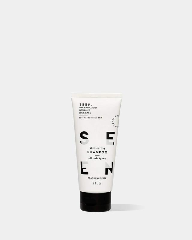 SEEN Shampoo Fragrance Free - Non Comedogenic, Sulfate-Free Gentle Cleansing for All Hair Types