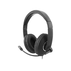 Smart-Trek Mini Headset with In-Line Volume Control and 3.5mm TRRS Plug