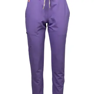 Top, bottoms, jacket, long sleeve under scrubs