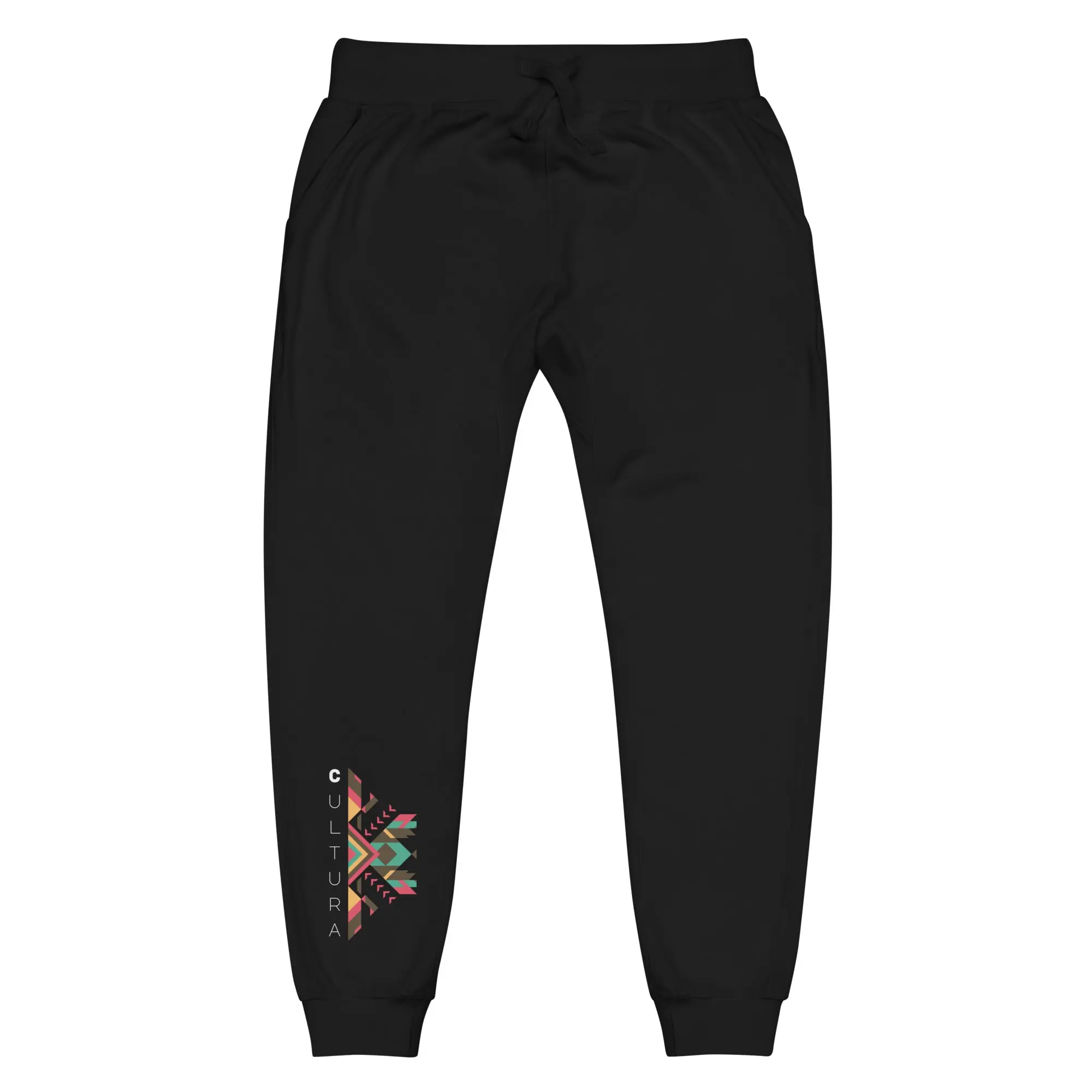 Unisex Latino Pride Fleece Joggers, Sporty Sweatpants with Pockets for All-Seasons Sports & Casual Wear, S, M, Sporty Chic