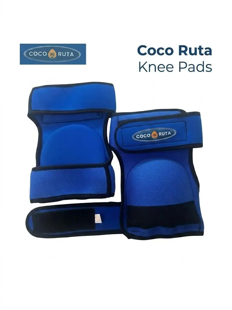 Knee Pads for Men – Comfort Knee Pads Blue Neoprene Knee Pads for Flooring & Construction - Heavy Duty Soft Synthetic Rubber Padded Work Safety Gear, Adjustable Protective Kneepads for Carpet Installers & Gardening - Rodilleras de Trabajo