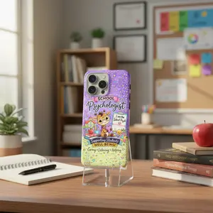 School Psychologist "Supporting Students' Well-Being" Protective Phone Case