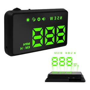 Digital Speedometer Heads up Display for Cars,Car HUD,Head up Display for Car,GPS  Display,Automatic Brightness Adjustment,Speeding Alert,USB Cable Plug & Play custom  gauges  cars h mph
