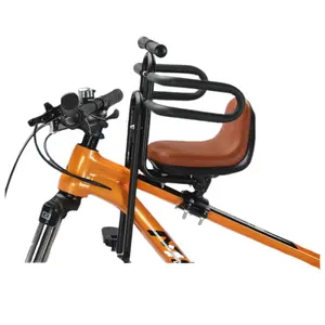 Safe Universal Front-Mount Child Bike Seat for Mountain Bikes All-Court Travel Accessory Secure Comfortable for Kids 12-27kg
