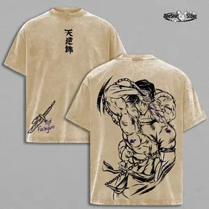 Toji Fushiguro Jujutsu Kaisen T-Shirt & Hoodie – Vintage Washed Oversized Heavy Cotton Anime Graphic, Sorcerer Killer Edition, Dark Unisex Streetwear, Retro Unisex Streetwear JJK Merch 3FH