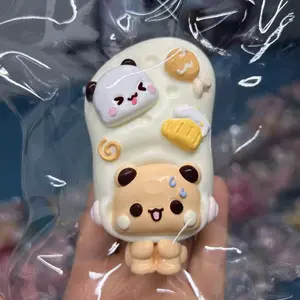 Squishy-Adorable Panda Design Squishy Toy with Safe TPE Material for Kids and Adults