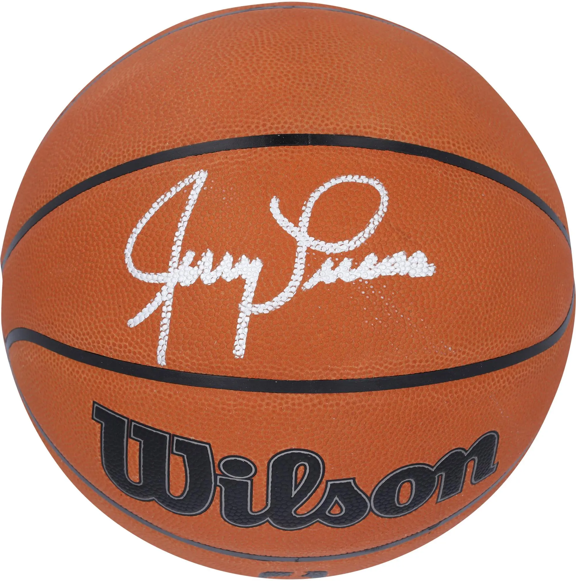 Jerry Lucas New York Knicks Autographed Wilson Official Game Basketball - Fanatics Authentic Certified
