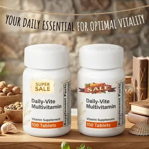 Daily-Vite Multivitamin - Daily Vitamin Supplement - 100 Tablets (2 Pack)
