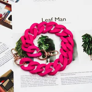 Acrylic luxe bag chain-18 multi-use handle & decoror bag accessory