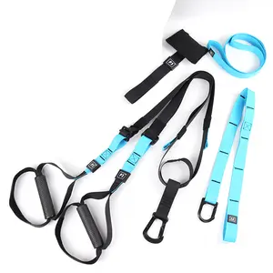 Multifunctional fitness suit pull rope hanging pull belt pull rope trx suspension training belt suspension belt