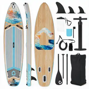 Lightweight Inflatable Upright Paddle Board – Stable 450LB Capacity SUP, Anti-Slip Deck, Complete Set – Perfect for Beginners & All Skill Levels