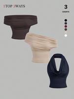 Navy Blue/Apricot/Dark Coffee