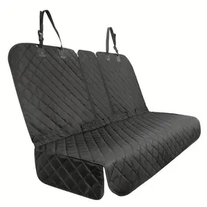 Waterproof Back Seat Cover 60/40 Split Bench For Car,Truck,SUV-Great For Messy Kids Drooling Pet Dogs-900D Waterproof Easy Cleanup Car Seat Protector