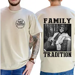 Family Tradition Hankkkkk Jr Tee, Retro Western Country Music Shirt
