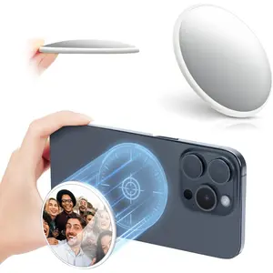 2.2'' Magnetic Selfie Mirror for Back Camera – Slim Convex Mirror Compatible with MagSafe, iPhone 15/14/13/12 Pro Max, MagSafe Cases & All Phones for Selfies, Vlogging & Streaming ment Co.,Ltd. Jinjiacheng Photography Equipment Co.,Ltd.