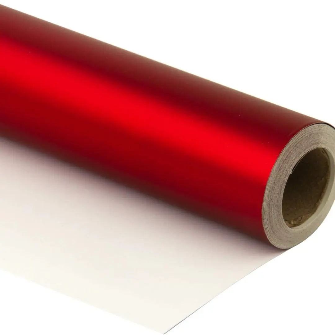 Wrapping Paper Roll - 81.5 Sq Ft Matte Red for Wedding,Birthday, Shower, Congrats, and Holiday - 30 inches x 32.8 feet