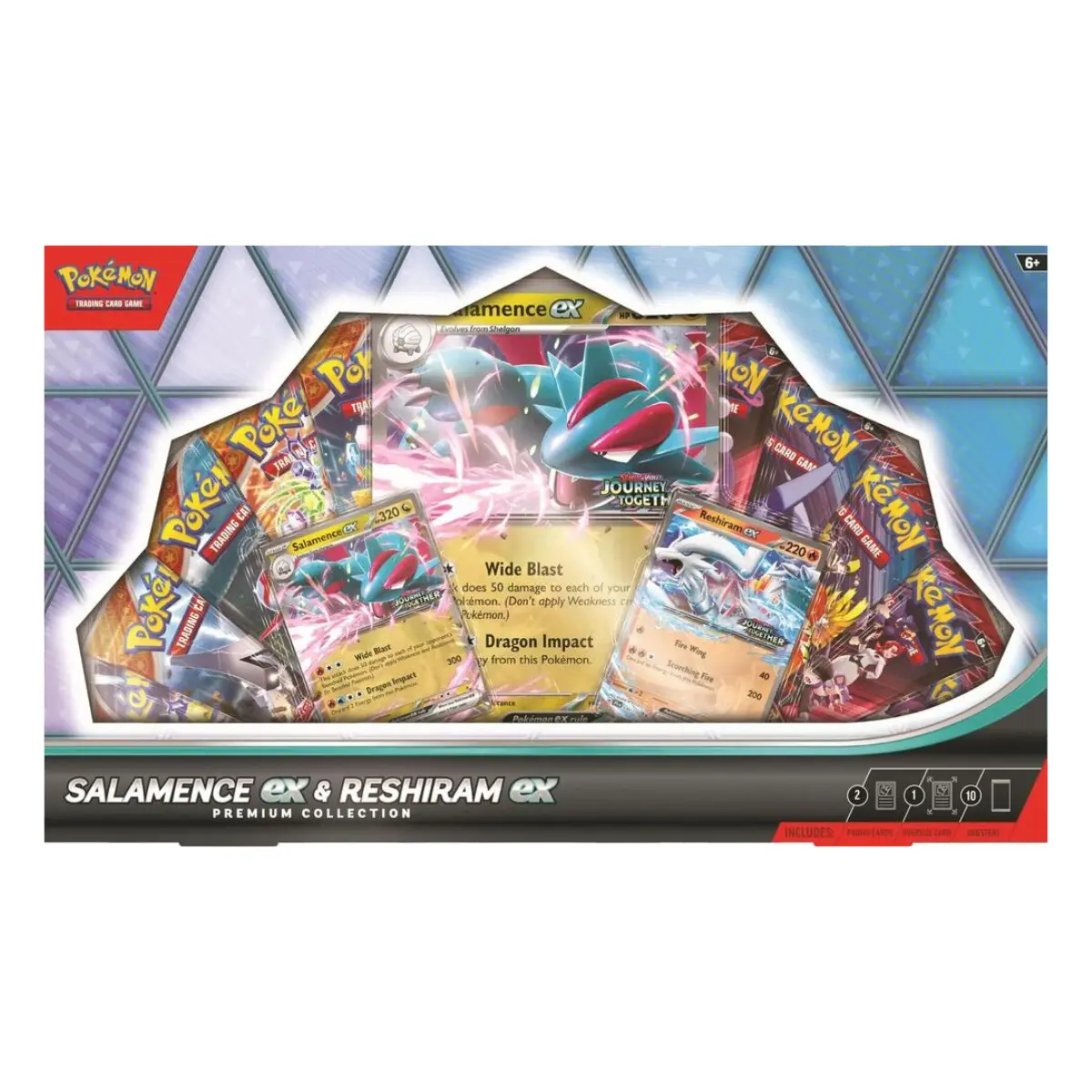 Pokemon TCG: Salamence ex & Reshiram ex Premium Collection