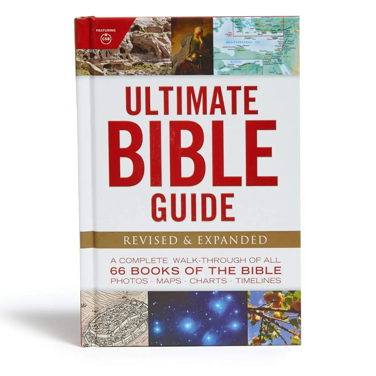 Ultimate Bible Guide  Complete Walkthrough of All 66 Books with Maps, Charts & Timelines - Hardcover