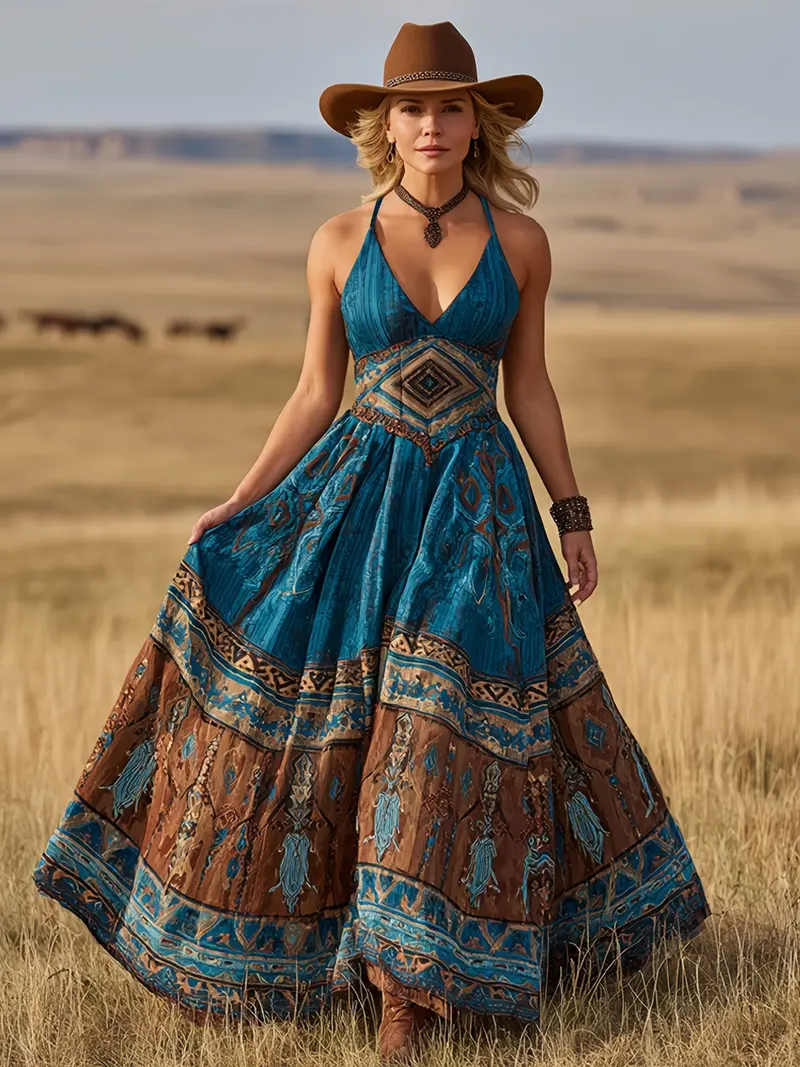 western flowy dresses - TikTok Shop