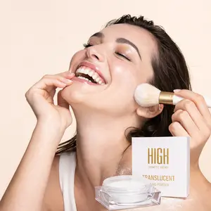 Translucent Setting Powder — Invisible Finish, All-Day Hold  Blurs pores, controls shine, and locks makeup flawlessly. Lightweight, silky, non-cakey formula for a smooth, airbrushed look that lasts all day | High Cosmetic Agency
