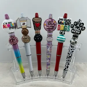 Focal Beaded Pens with Unique Designs and Colorful Beads for Stylish Writing