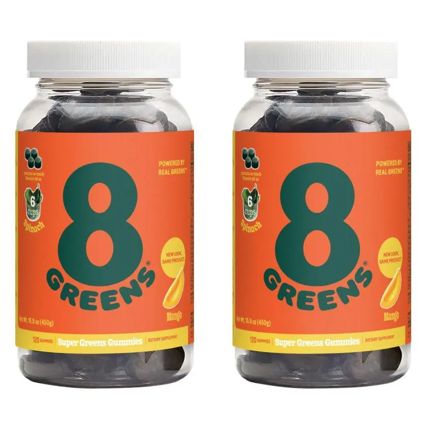 8Greens Gummies Made From Real Greens 60 Day Supply