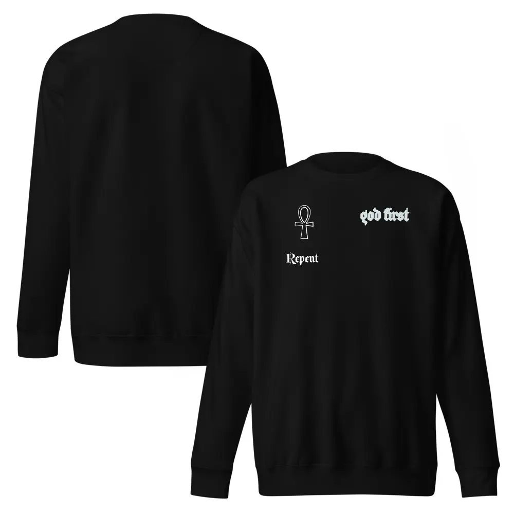 "God First" Premium Soft Sweatshirt
