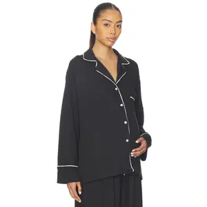 BUMPSUIT The Cloud Sleep Long Sleeve Top in Black