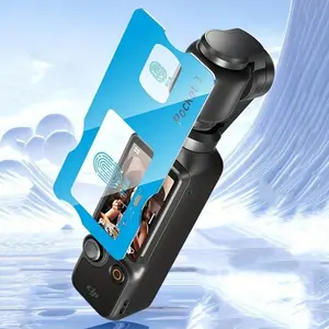 Dji Osmo Pocket 3 Camera Protection Film, Ar Anti-Reflective, 2 Screen Protectors + 2 Lens Films, Tempered Glass, Scratch-Resistant