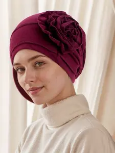 Muslim Women Headscarf and Hat Set, 6-Piece Stretch Anti-Slip Hair Caps, High Elastic Inner Liner Hats, Fashion Daily Wear Accessories