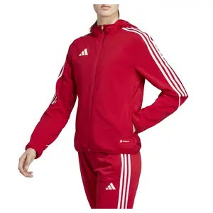 adidas Womens Tiro23 League Windbreaker Soccer Cleats  - Red