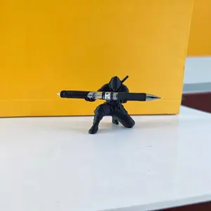 Explosive 3D Printing Ninja Personalized Creative Decoration Desktop Storage Cartoon Black Samurai