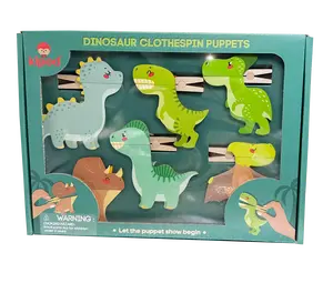 Clothespin Puppets Dinosaurs