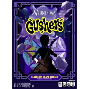 Gushers Adam’s family blueberry grape flavor 2 pack