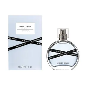 Miss So...? Secret Crush Peony & Musk Eau De Perfume for Women - 1.7 oz 50ml Eau De Parfum with Peony, Cherry Blossom, Jasmine & Musk
