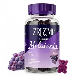 ZRLZJMP Bedtime Bear Melatonin Gummies for Better Sleep, 26mg High Potency Gummy for Frequent Travelers and Jet Lag - 60 Count