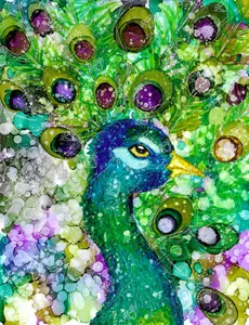 Diamond Art Club® Mr. Peacock Diamond Painting Kit