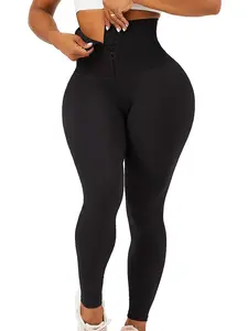 Otos Plus Size Corset Compression Legging Tummy Control Tuck Shapewear High Waist Cincher Body Shaper Ultra Soft