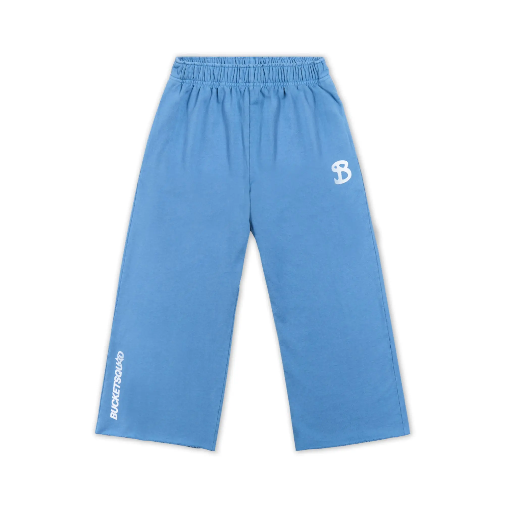 CORE CUTOFF SWEATPANTS - BABY BLUE