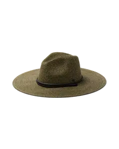 Hemlock Hats Seaside Packable Fedora | Black & Bronze