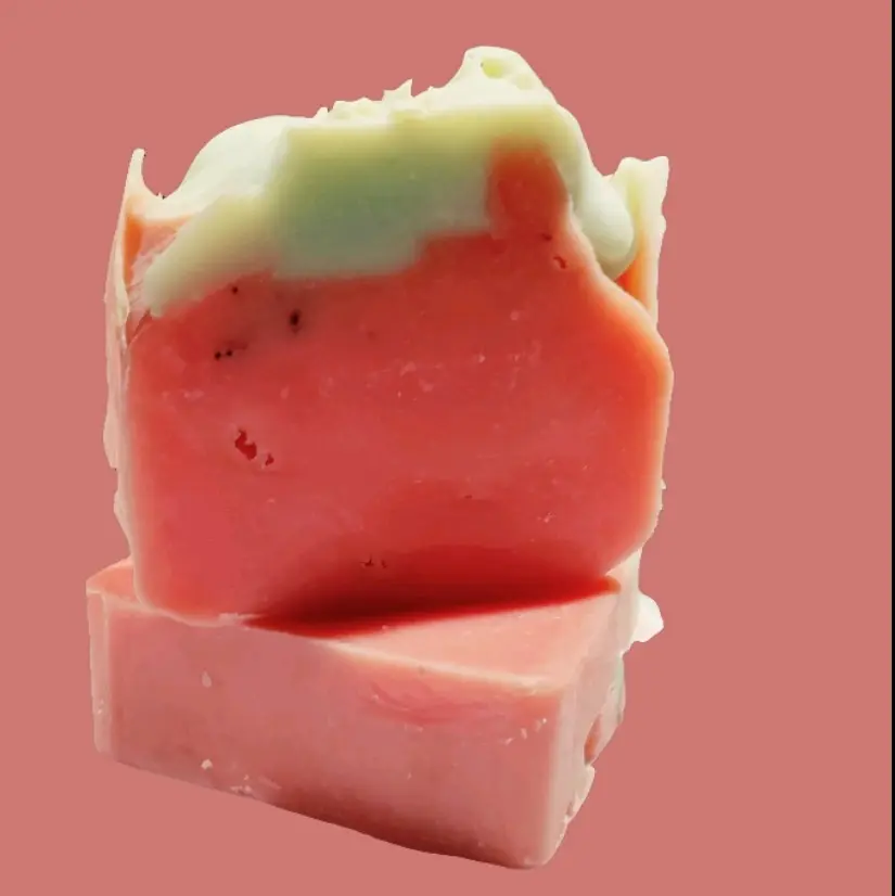 Wild strawberry Sea Moss Soap