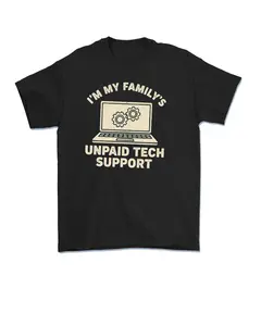 Funny Tech Lover Graphic Tee Computer Geek Nerd Engineer Unisex T-Shirt Coding Humor Gift, Programmer IT Specialist Graphic Tee