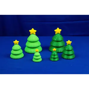 Knit Christmas Tree – 3D Printed Cozy Holiday Decor