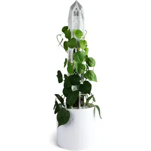 Gothic Tower Moss Pole - Modular Stackable Self-Watering Indoor Climbing  Totem, Can Be  as Moss Pole,  Stake or Climbing Support