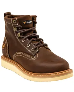Hawx Men's 6" Lacer Work Boot Soft Toe - Wulp-3