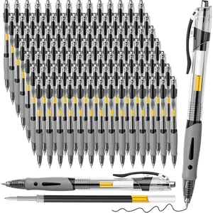 0.5 mm Gel Ink Pen (20 Pcs), Quick-Dry Smooth Writing Gel Pens, Stationery Supplies for Students, School, Home and Office
