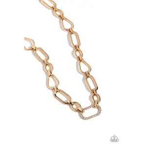 Sentimental Sequence - Gold Necklace Set - Selfie September Exclusive